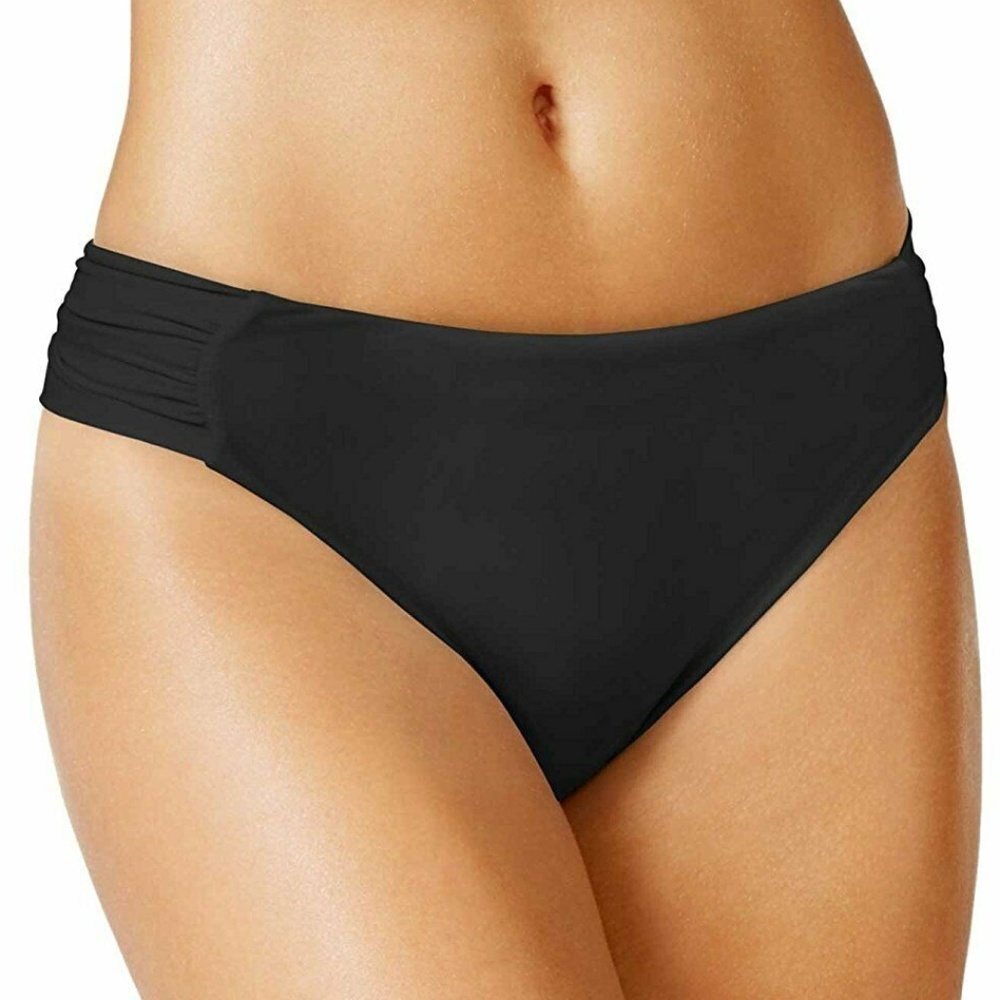 Island Escape Ruched-Side Bikini Bottoms - Picture 2 of 5